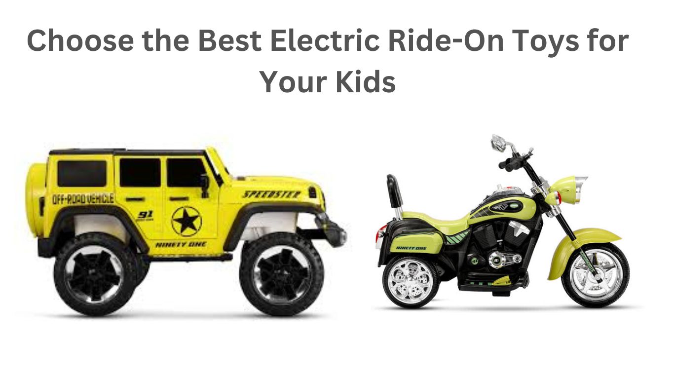 Electric Ride Ons Vehicles by Ninety One | Buy Kids Ride On Toys Online